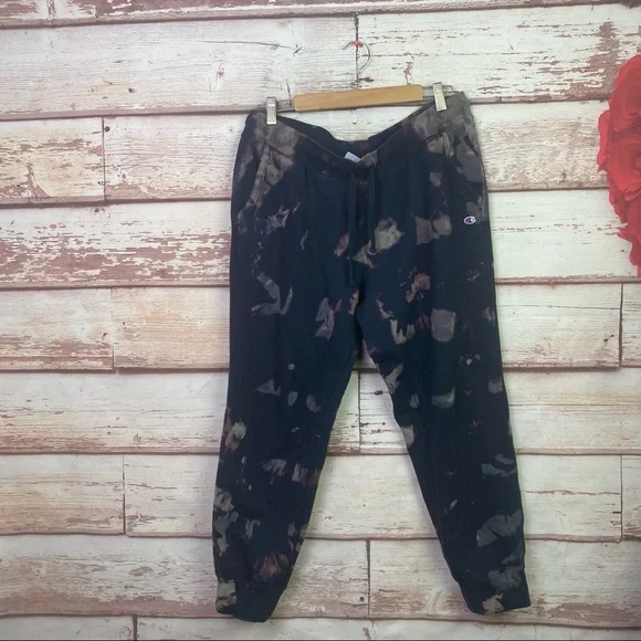 Champion Pants Jumpsuits Champion Garment Tie Dye Fleece